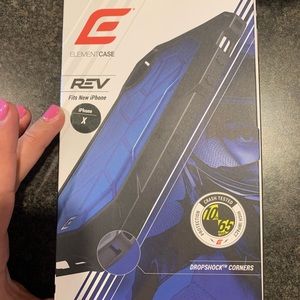 Blue REV Element iPhone Case